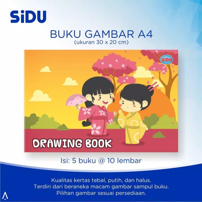 

Sketsagambar- Buku Gambar Sinar Dunia Sidu A4 Grosir - 1Pak -Buku-Gambar-Sketsa.