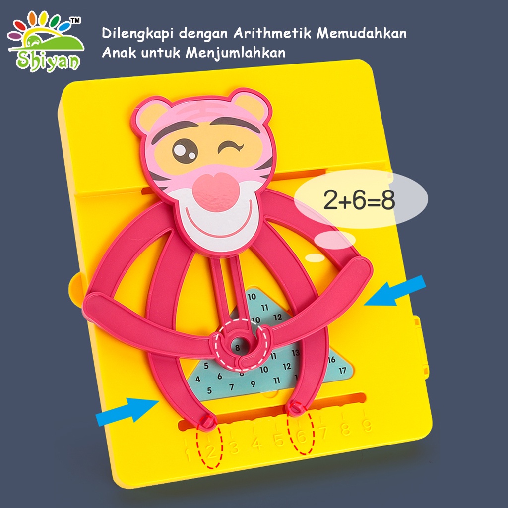 [Shiyan] mainan edukasi matematika dengan box dan papan tulis mini arithmetic box education toys
