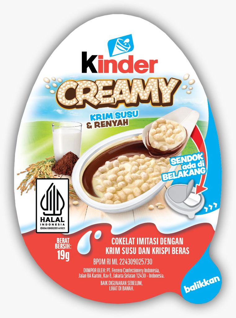 

Kinder Creamy 19 gr