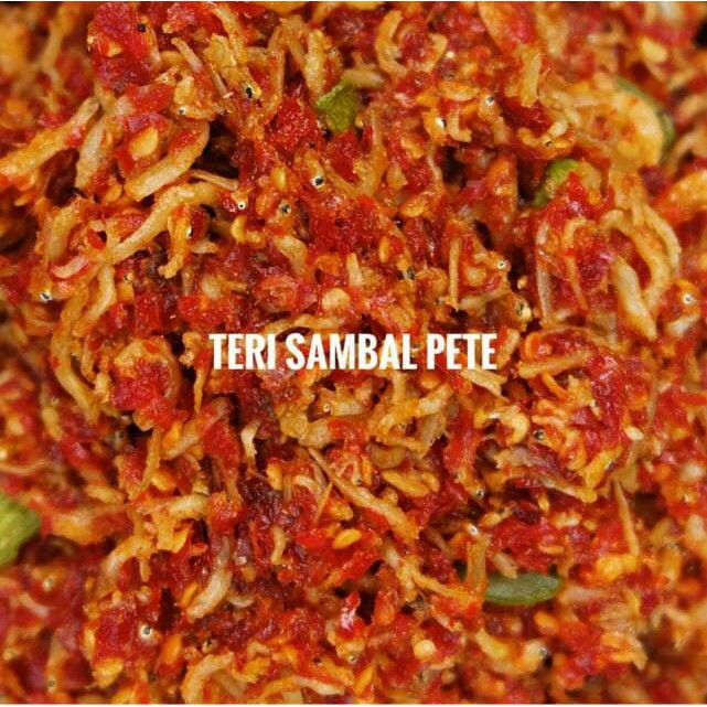 Sambal Teri Pete Makanan Khas Medan Ikan Teri Enak Gurih Maknyus