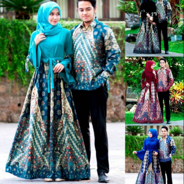 MAURA COUPLE CP SEMI SUTRA BAJU COUPLE PASANGAN COUPLE GAMIS MURAH COUPLE GAMIS COUPLE BATIK HALUS