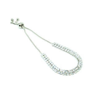  Xuping  Gelang  Tangan Serut Diamond Mewah Simple Elegant 