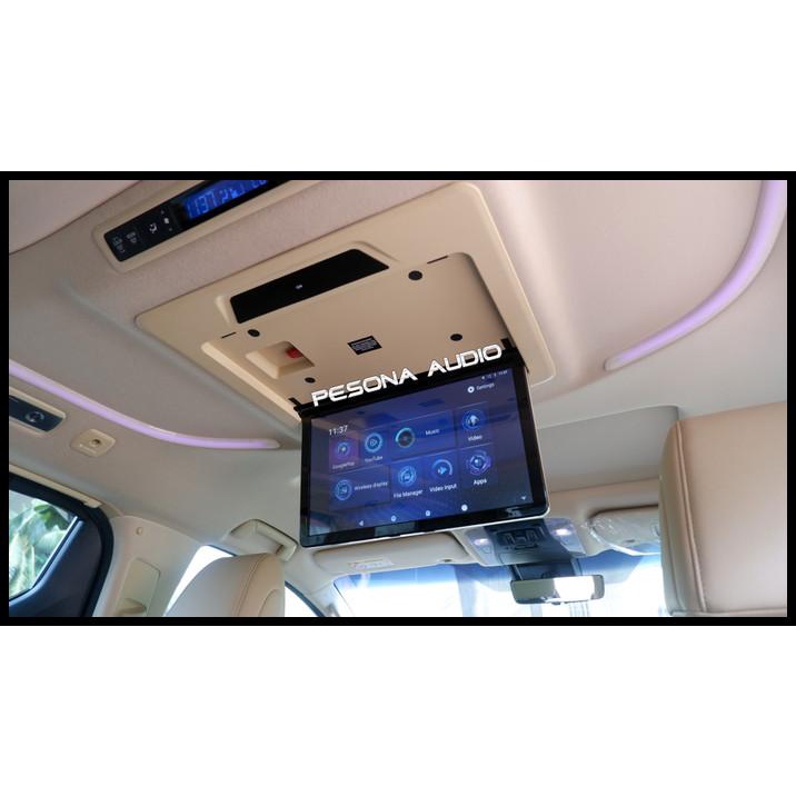 Roof Monitor Android Toyota Alphard New 15,6 Inch Full Hd
