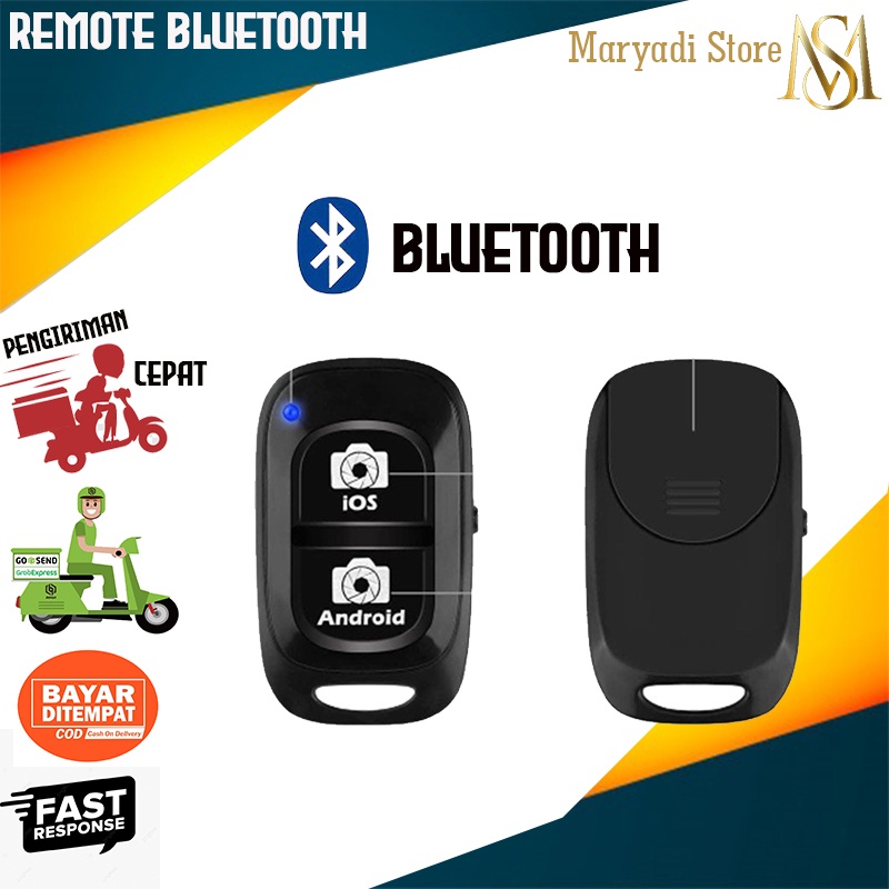 Bluetooth Shutter Camera Android IOS / Bluetooth smartphone / Remote Bluetooth kamera HP / Remote Ca