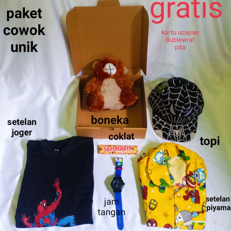 kado ulang tahun/hampers/Anak junior7-12thn/cewek-cowok