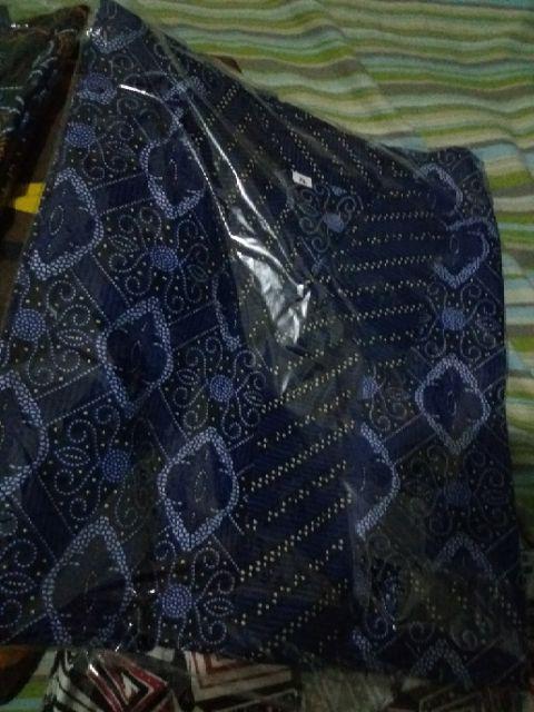Bswart Batik Hrb026 Kenongo Hem Pendek Padi Pekalongan M L Xl Batik Pria Murah Modern Grosir