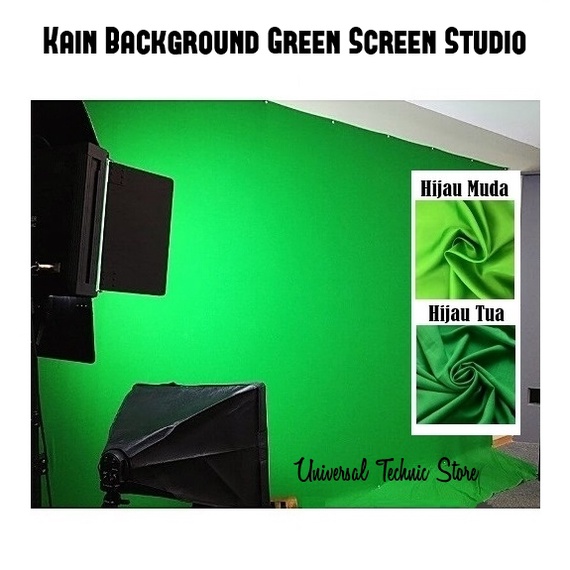 Kain Background Zoom Green Screen / Background Editing / Polyester 300