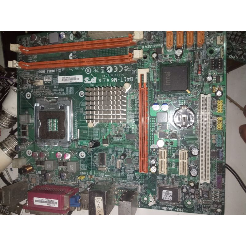 Jual Motherboard ecs G41 Rusak no display Shopee Indonesia