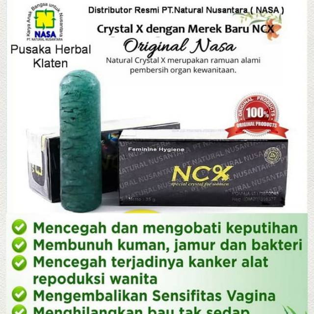 Kristal X(NCX)ORI member resmi Nasa