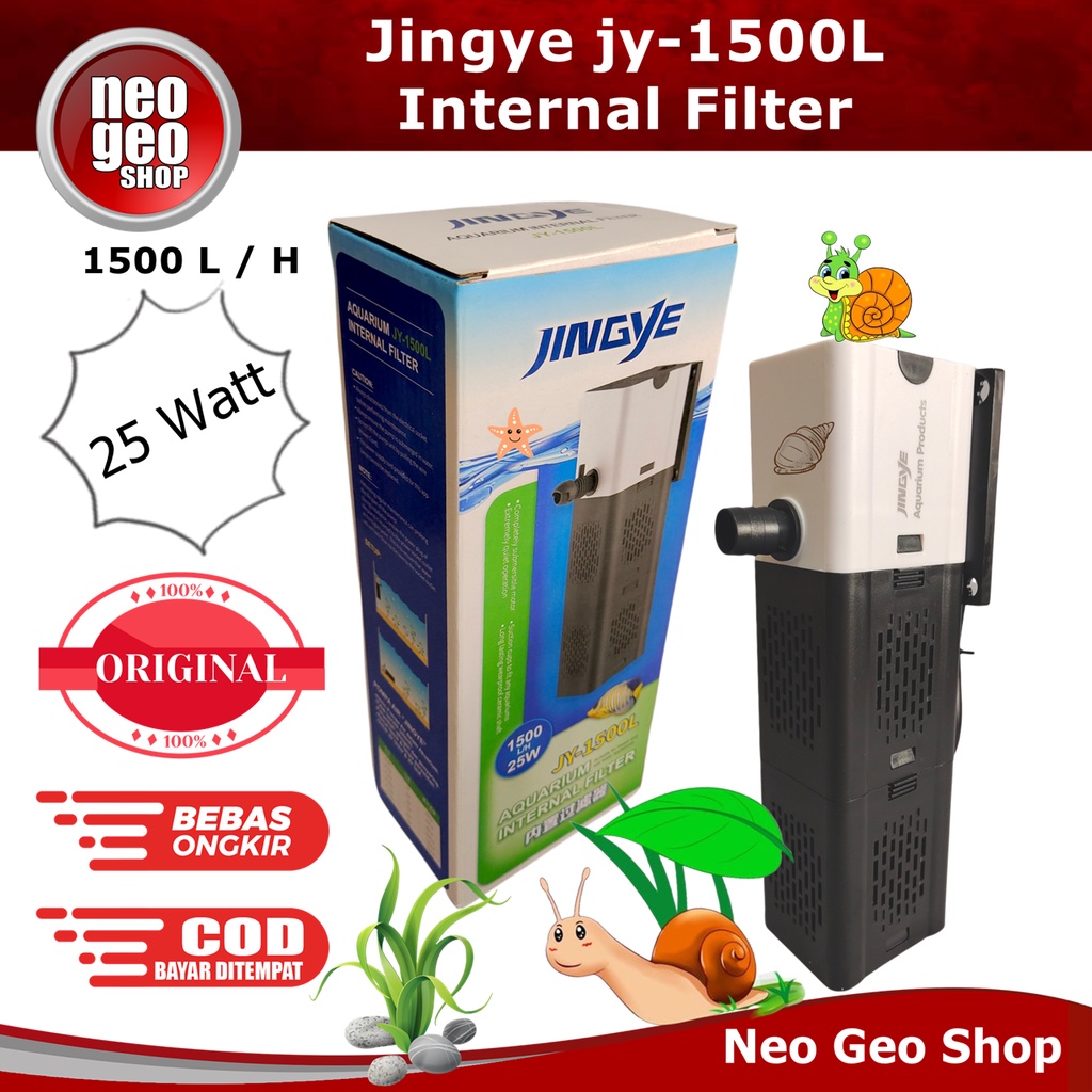 JINGYE JY1500L JY 1500 L 1500L MESIN INTERNAL FILTER AQUARIUM AQUASCAPE