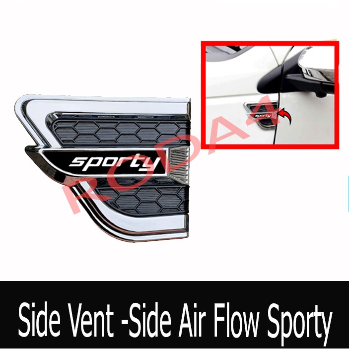 Side Vent - Side Air Flow SPORTY