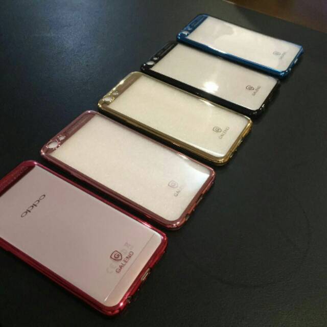 Case Shining Auto Focus Transparant Samsung J7 Plus Softcase Casing Chrome Galeno Samsung J7Plus J7+