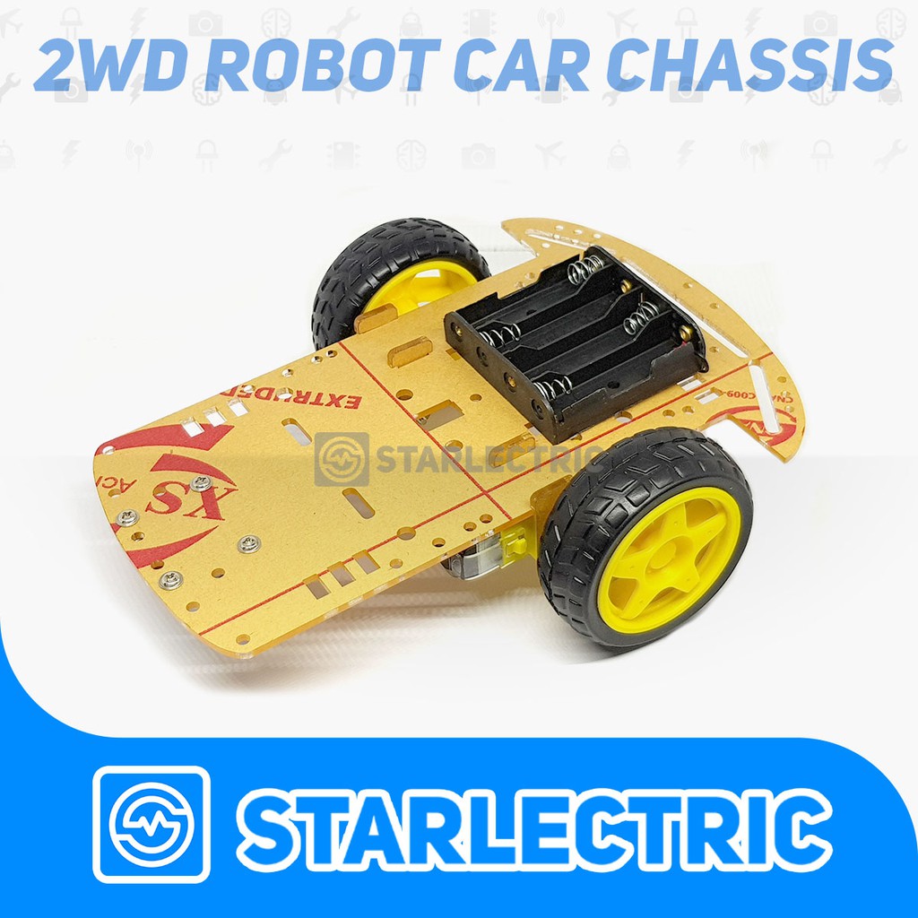 Chasis Mobil Robot 2wd 2 wd Smart Car Chasis For Arduino