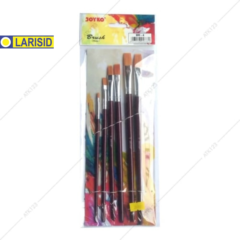 

KUAS LUKIS BRUSH SET JOYKO KUAS SET BR-4