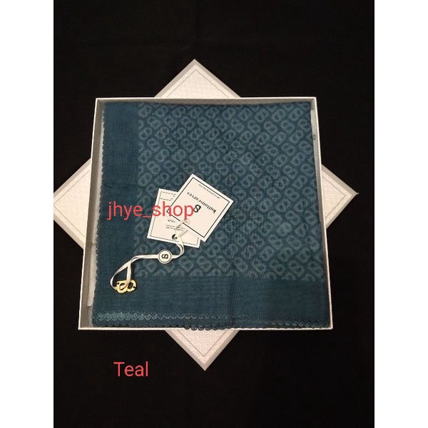 BUTTONSCARVES THE TAPIS SQUARE-TEAL