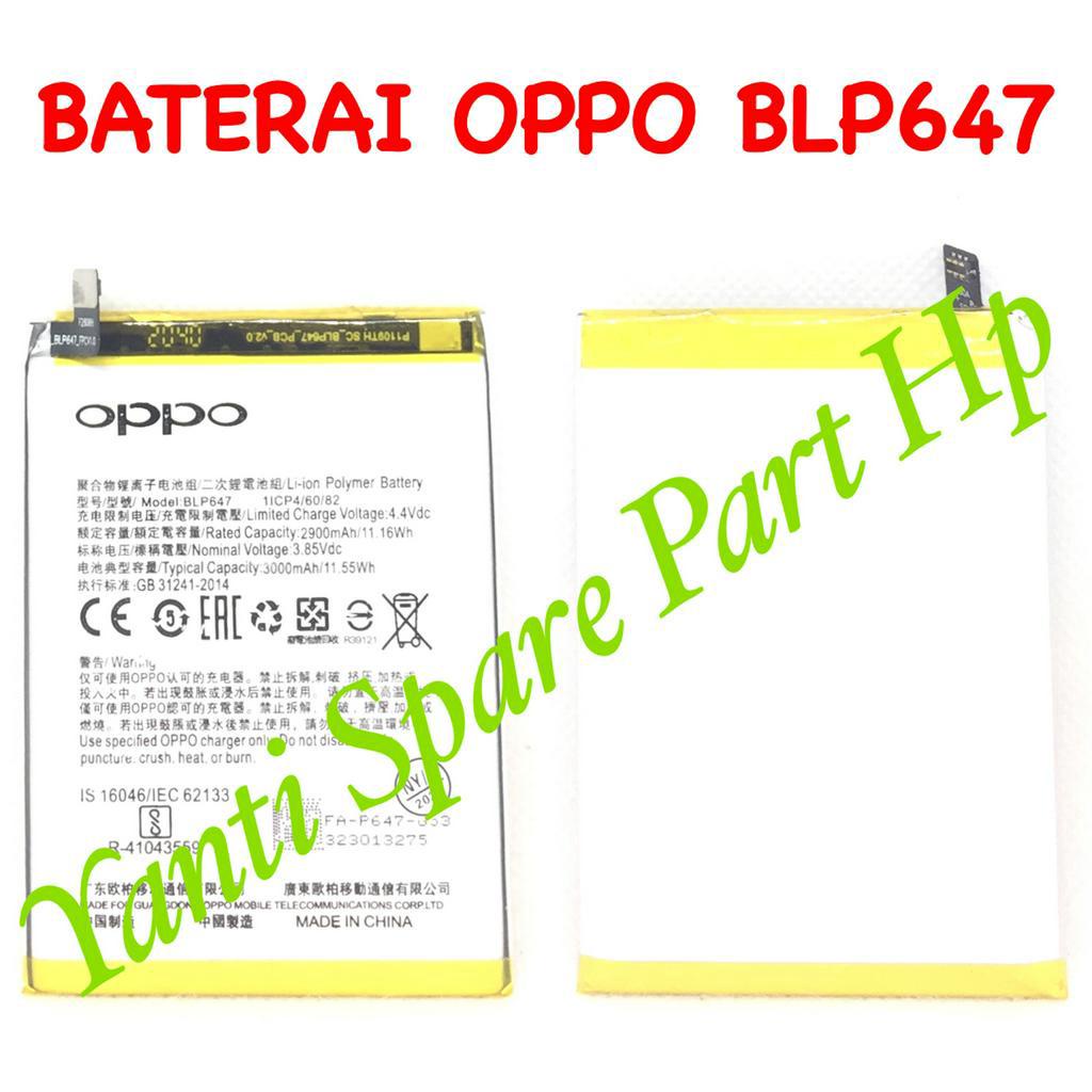 Baterai Oppo A79 F5 BLP647 Original New