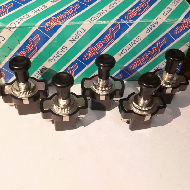 saklar tarik switch saklar lampu on/off saklar dc mobil 12volt / 24volt universal anti panas