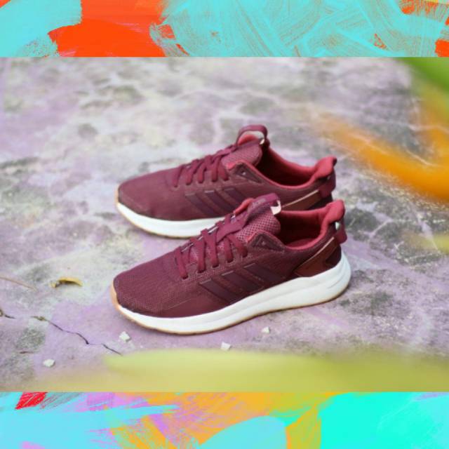 SEPATU ADIDAS QUESTAR RIDE MERAH 100% ORIGINAL BNWB