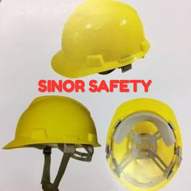 Helm Safety Proyek V Guard Lengkap dengan Tali Dagu Kualitas Premium SNI