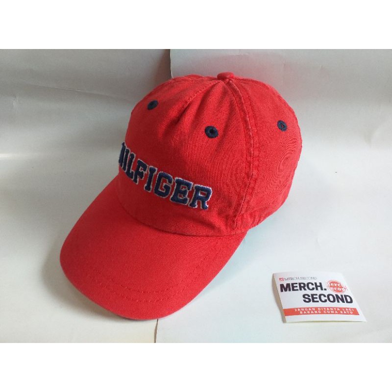 topi caps "Hilfiger" Anak Cap (Tommy Hilfiger) PL Preloved Second