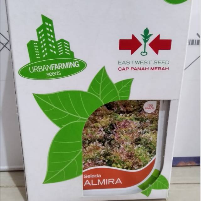 Benih bibit selada mix ALMIRA Cap Panah Merah