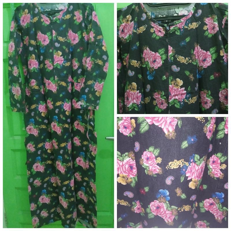 PRELOVED GAMIS KATUN HITAM GAMIS BEKAS PAKAI