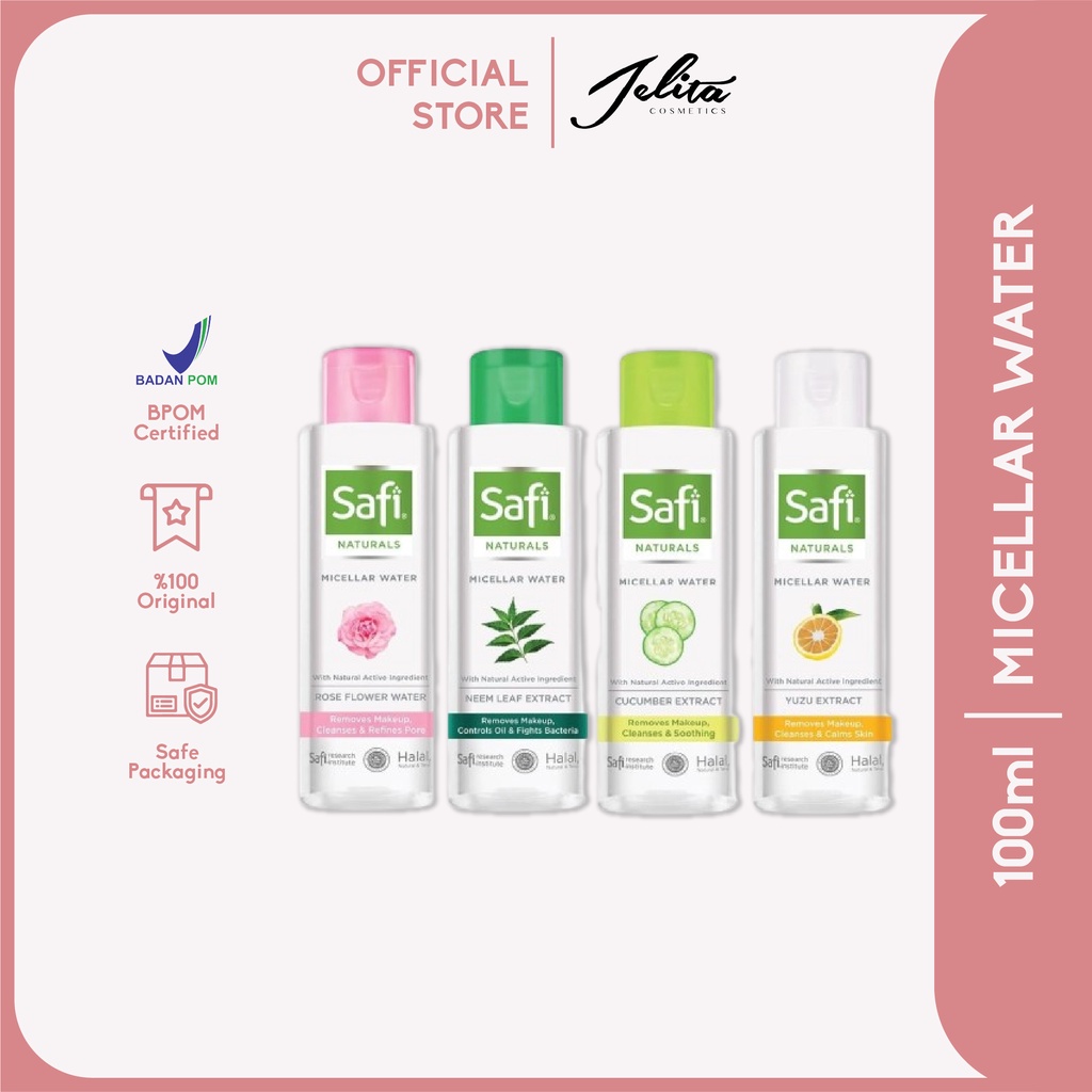 Safi Naturals Micellar Water Series