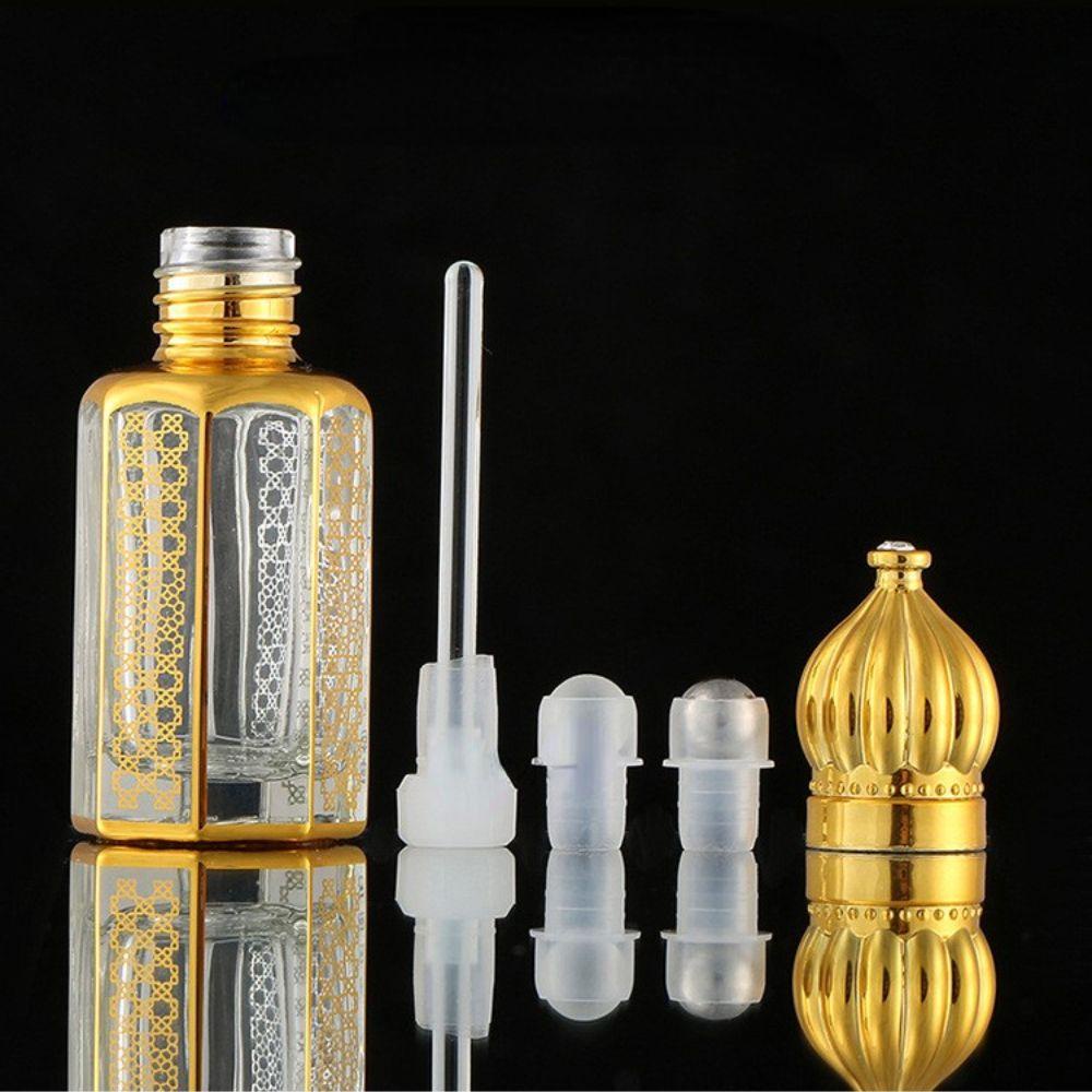 Agustinina Botol Tetes Mini Travel Kosong Nyaman Isi Ulang Electroplating Sample Vial