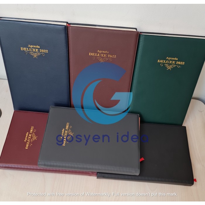 

[RESTOCK] Agenda Deluxe Tahun 2022 Aneka Cover Warna - Random