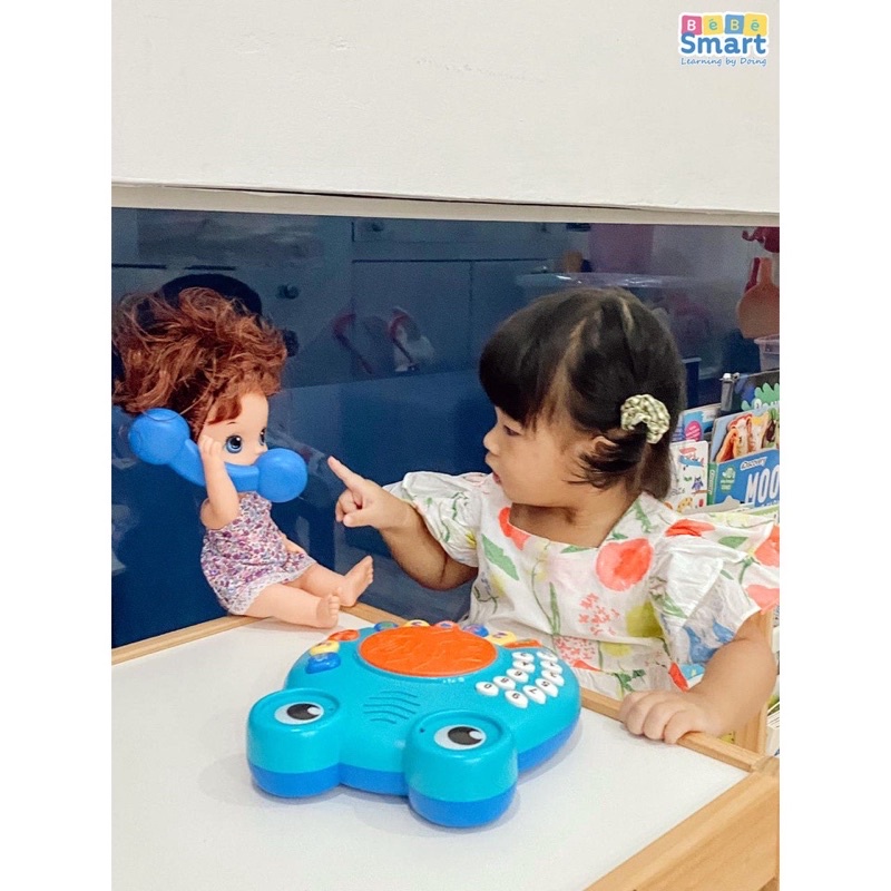 Bebe Smart Ring A Fun Mainan Bayi Telpon Berbunyi Angka Edukasi Sensorik Musik Kado Hadiah Bayi Anak