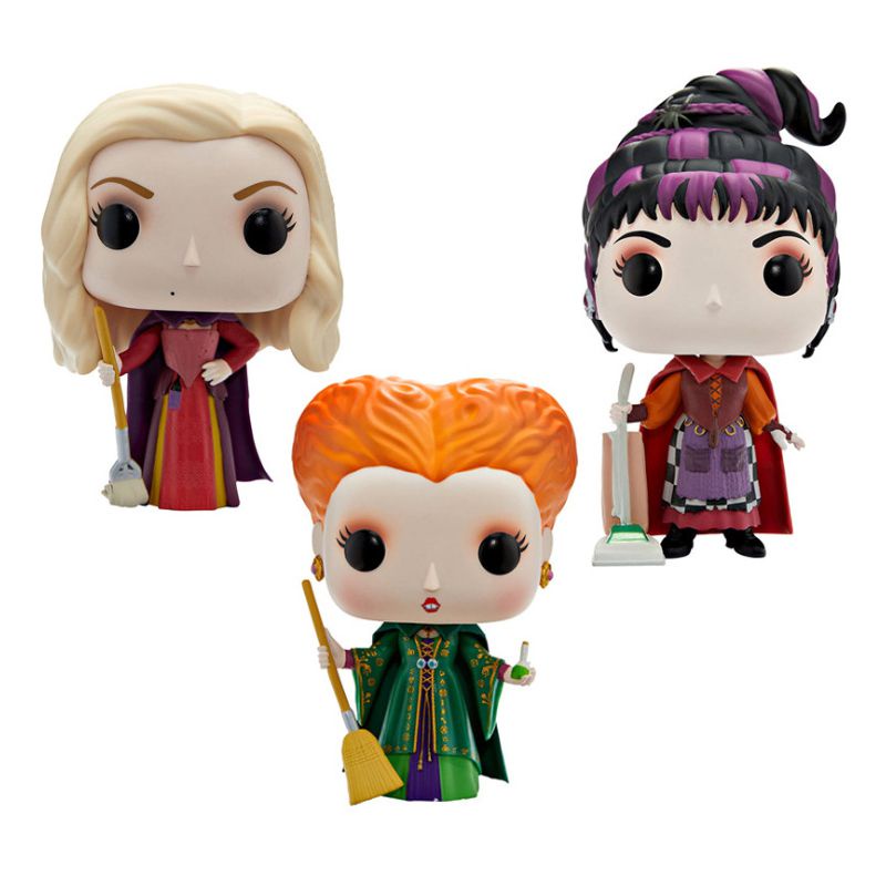 Pocus Hocus Of Action Cute Spirit Winifred Sarah Mary Mainan Figure Halloween