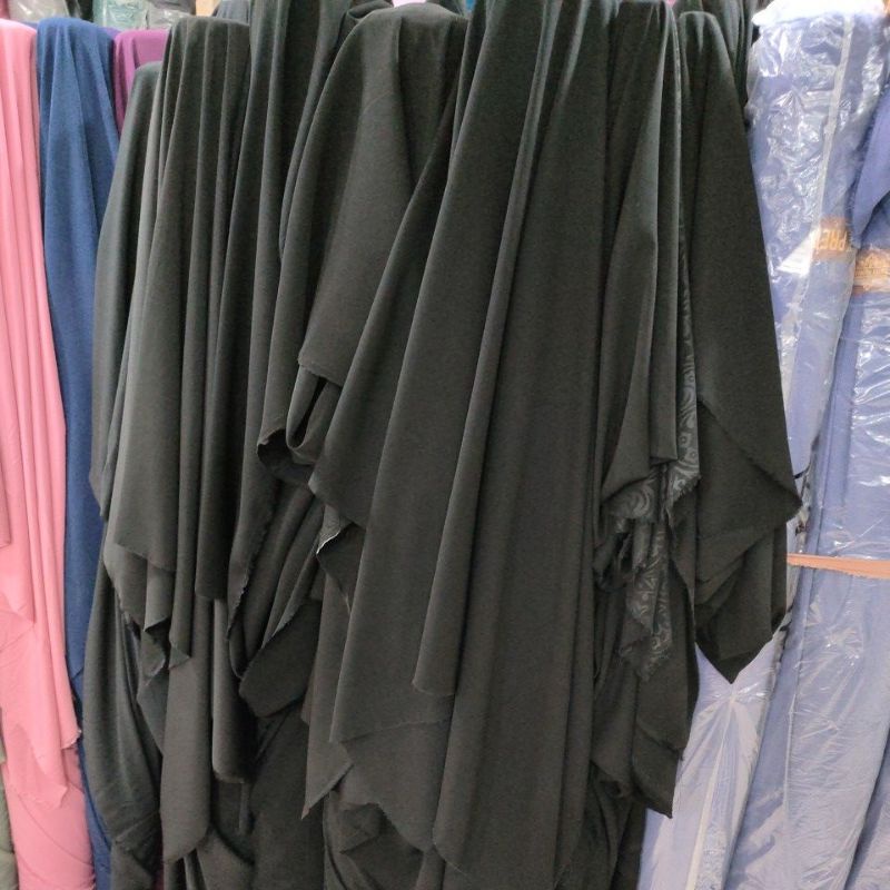 Kain JETBLACK PREMIUM (Harga tertera per ½m/50cm)