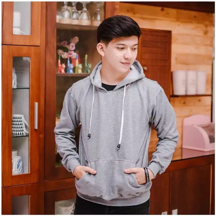 SWETER POLOS PRIA BAHAN TEBAL HOODIE POLOS PRIA| HOODIE POLOS PRIA BAHAN FLEECE TEBAL PREMIUM