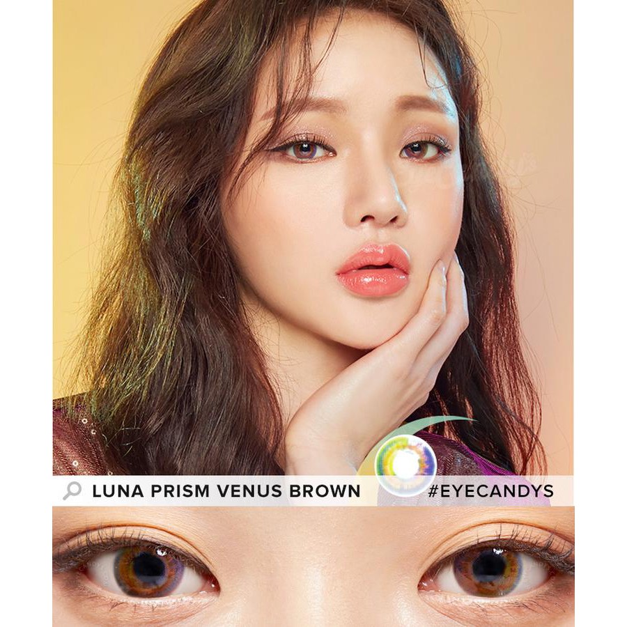 Softlens Sweety Plus ++ Luna Prism Mercury Blue Biru Venus Brown Coklat Gray Grey Mars Pink Bs Minus