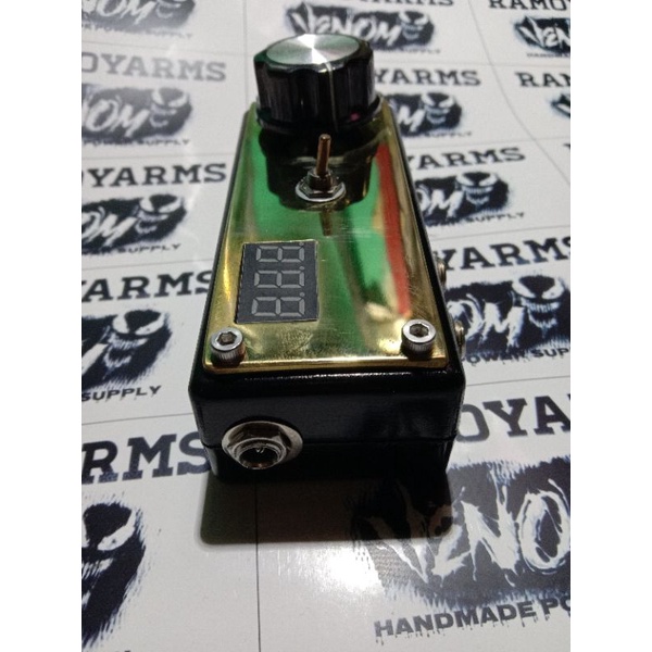 VENOM TATTOO POWER SUPPLY/ALAT TATTOO/MESIN TATTOO/TATTOO MACHINE/TATTOO