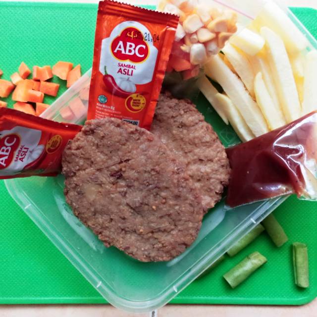 

Steak double beef Dan ekstra kentang