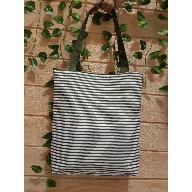 Totebag Semi Canvas Messy &quot;Salur&quot;