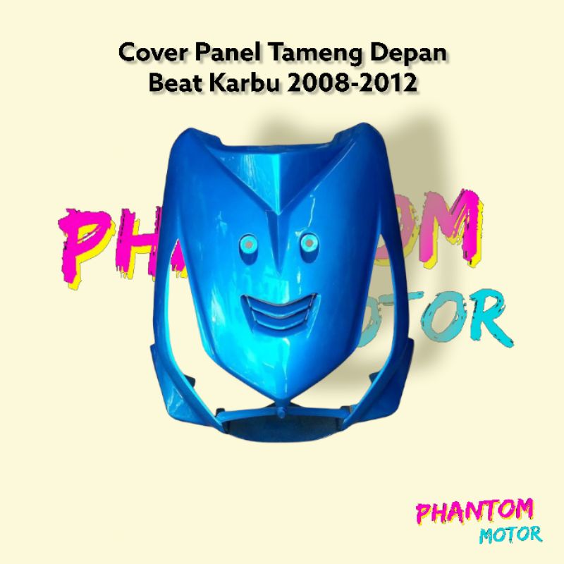 Cover Body Depan Tameng Depan Beat Karbu 2008 - 2012 Biru Muda
