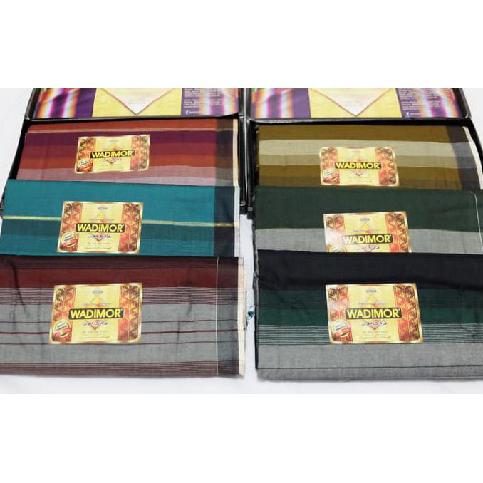 GROSIR / RANDOM SARUNG WADIMOR MOTIF TIGA DARA / 3 DARA - SARUNG TENUN - RANDOM EXCLUSIVE