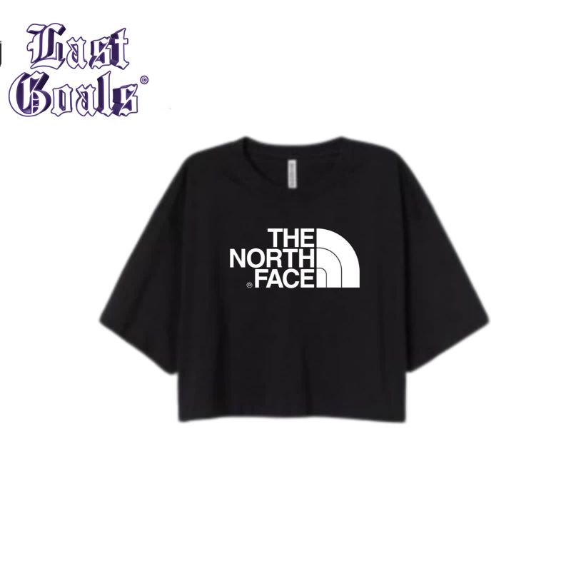 crop top THE NORTH FACE / crop tee distro / crop top korea / Kaos crop top / kaos wanita oversize / 