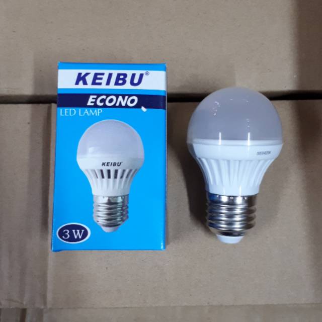 LED Bulb 3 watt cahaya Biru