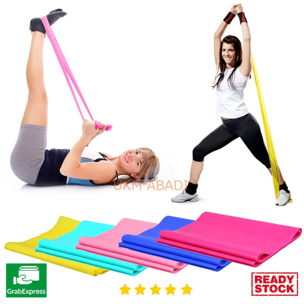 Alat Karet Yoga Elastic Rubber Stretch Rope Pilates GK YG34