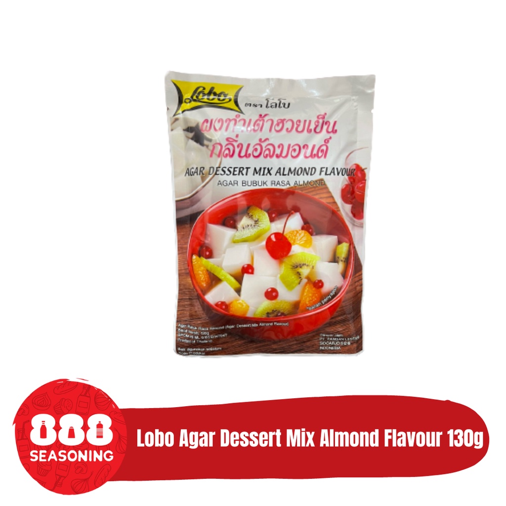 

LOBO AGAR DESSERT MIX (Almond Flavour) 130g