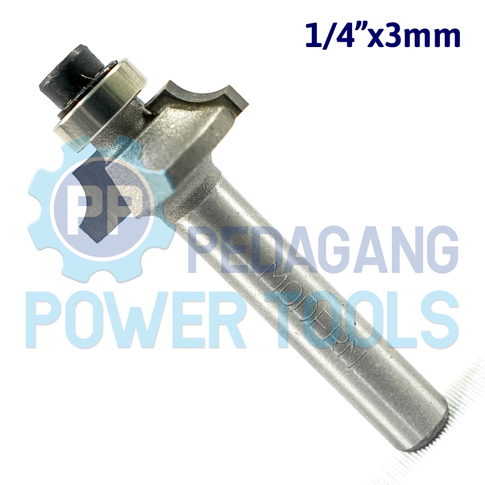 MATA BEADING BIT 3 MM MESIN PROFIL KAYU WOOD TRIMMER ROUTER BIT