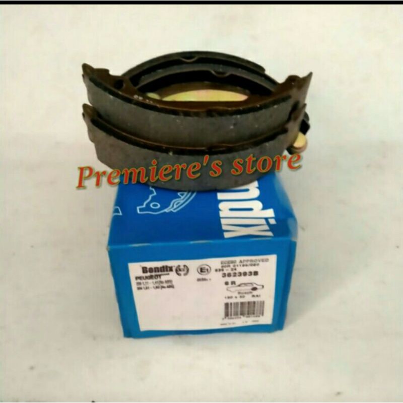 kampas rem belakang peugeot 206