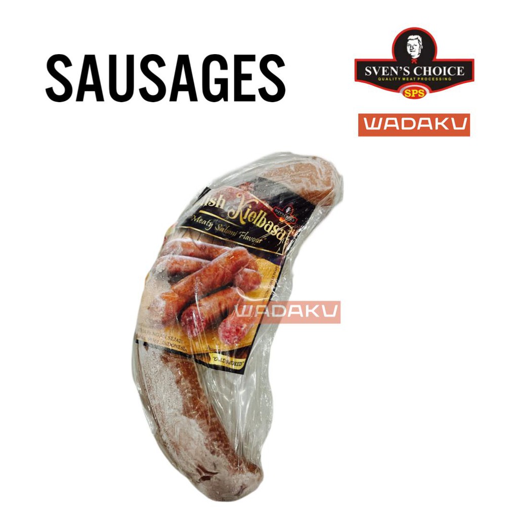 

Sven's Choice Sosis Babi Polish Kielbasa 140G Isi 1 Pc