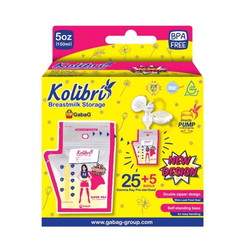 Gabag Kolibri Kantong Asi 150ml