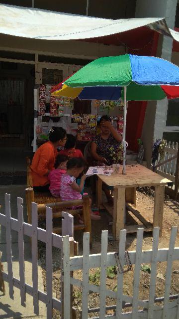 Payung Tenda / Cafe / Pantai 180cm Pelangi Teduh