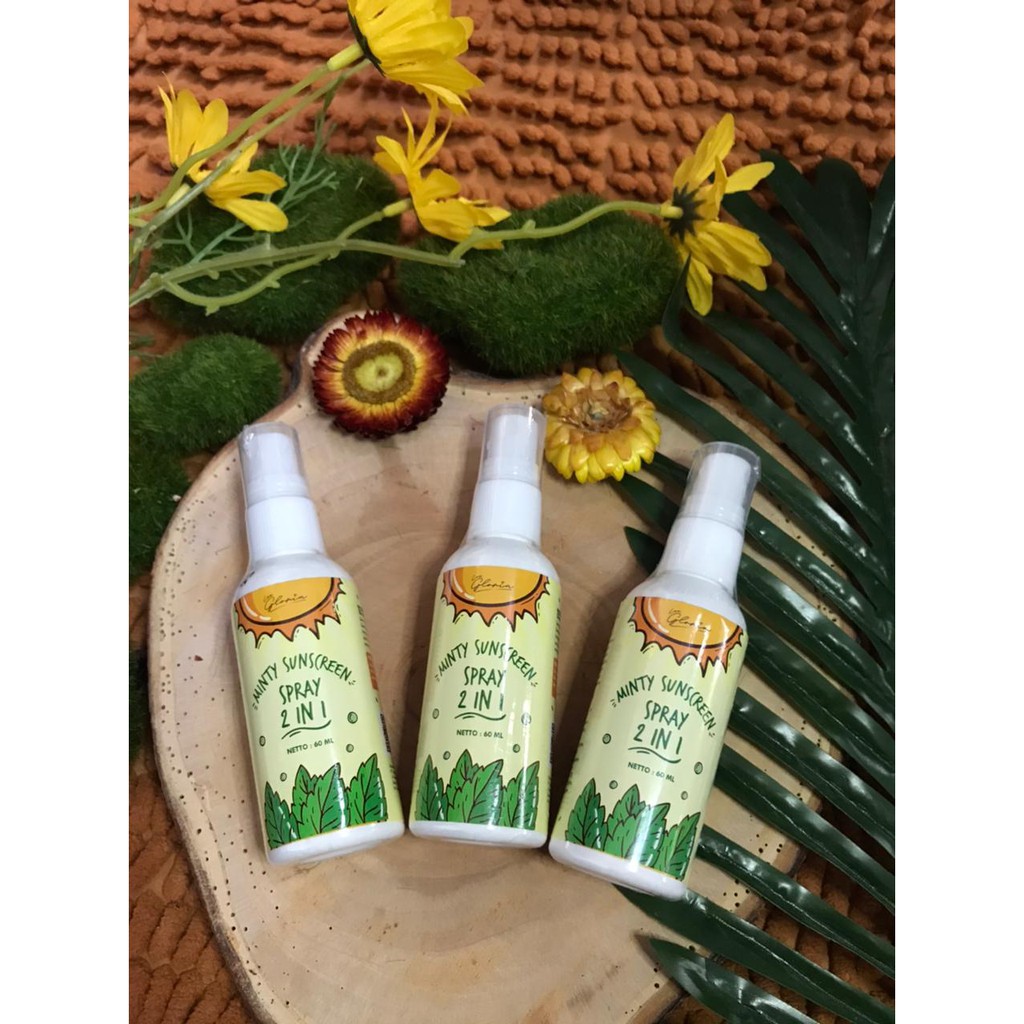 Minty Sunscreen Spray 2In1 By Lea Gloria