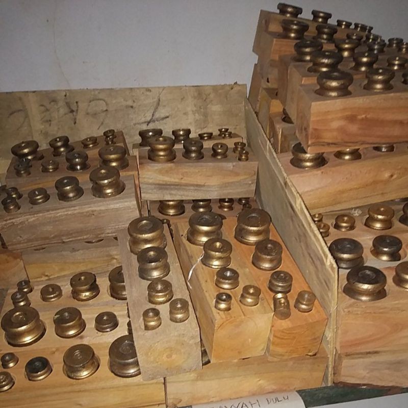 timbel timbangan / batu timbangan set lengkap ready